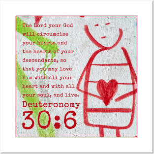 Deuteronomy 30:6 Posters and Art